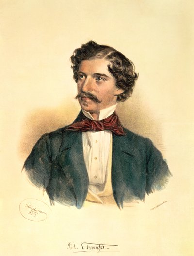 Johann Strauss der Ältere (1804-49) von Josef Nikolaus Kriehuber